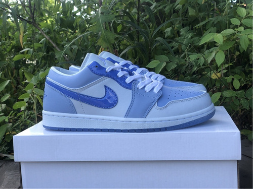 Pure original version_ Air Jordan 1 Low _The Mighty Swooshers_ low-gang macaron color scheme_ Item number_ DM5442-040_ full code shipment 36--46-3c9b83b4